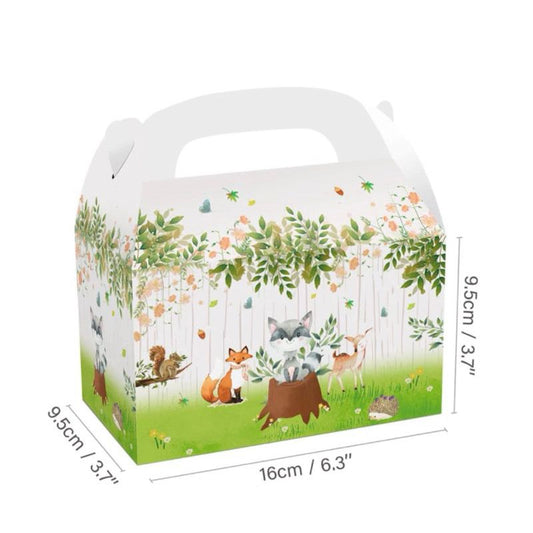 Woodland Animal Theme Kids Goodie Box (12 pcs per set) 🎁