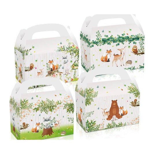 Woodland Animal Theme Kids Goodie Box (12 pcs per set) 🎁